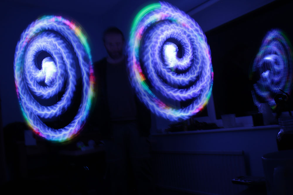 led hula hoop