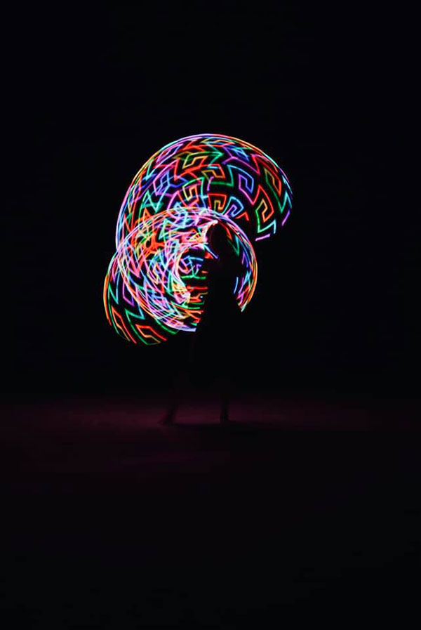 led hula hoop