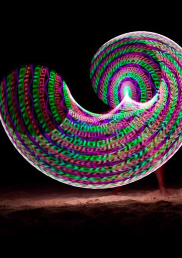 led hula hoop