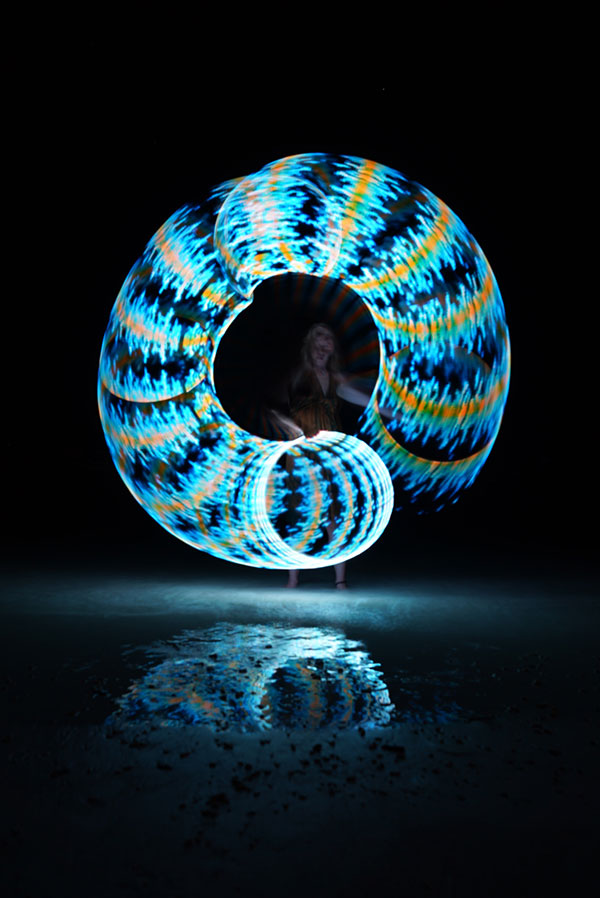 led hula hoop