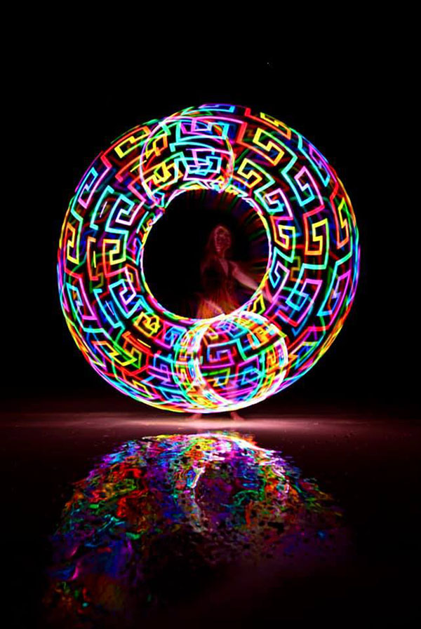 led hula hoop