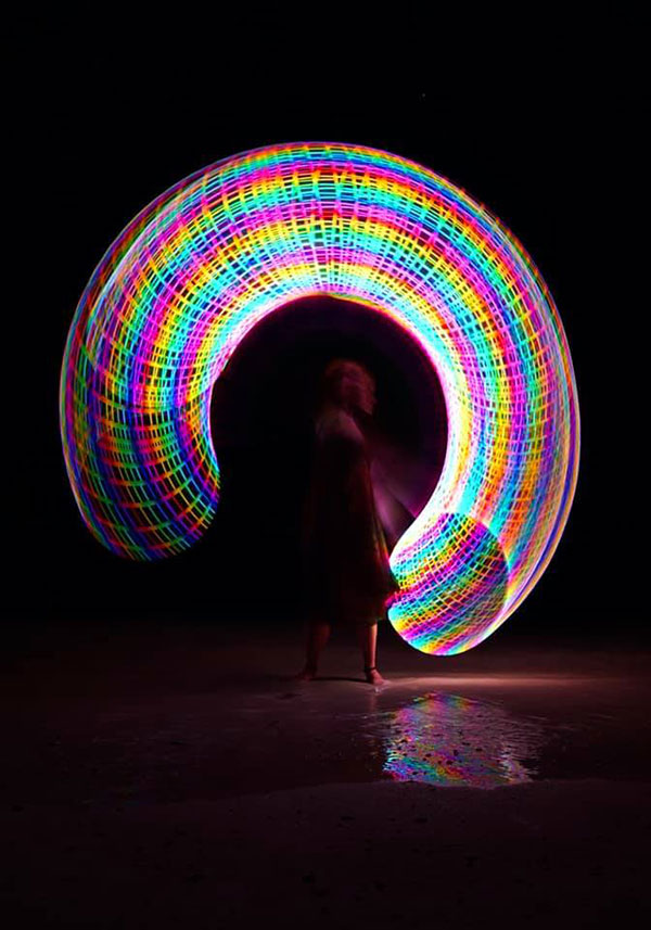 led hula hoop