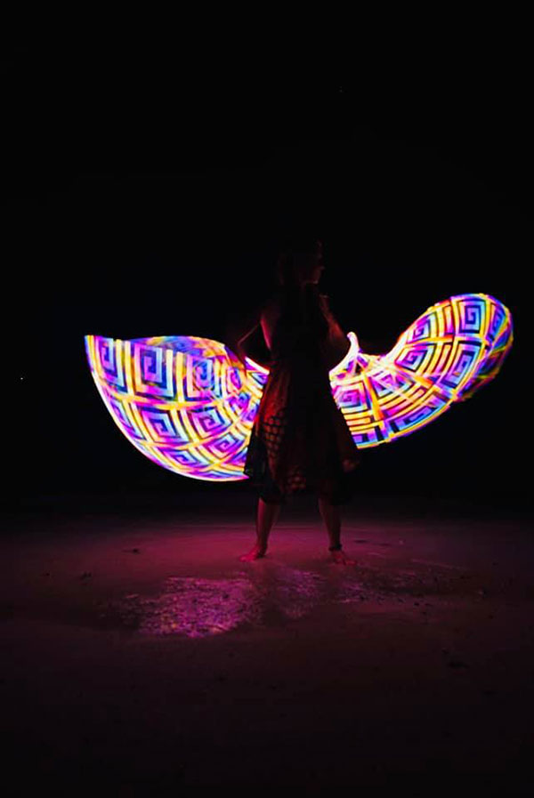 led hula hoop