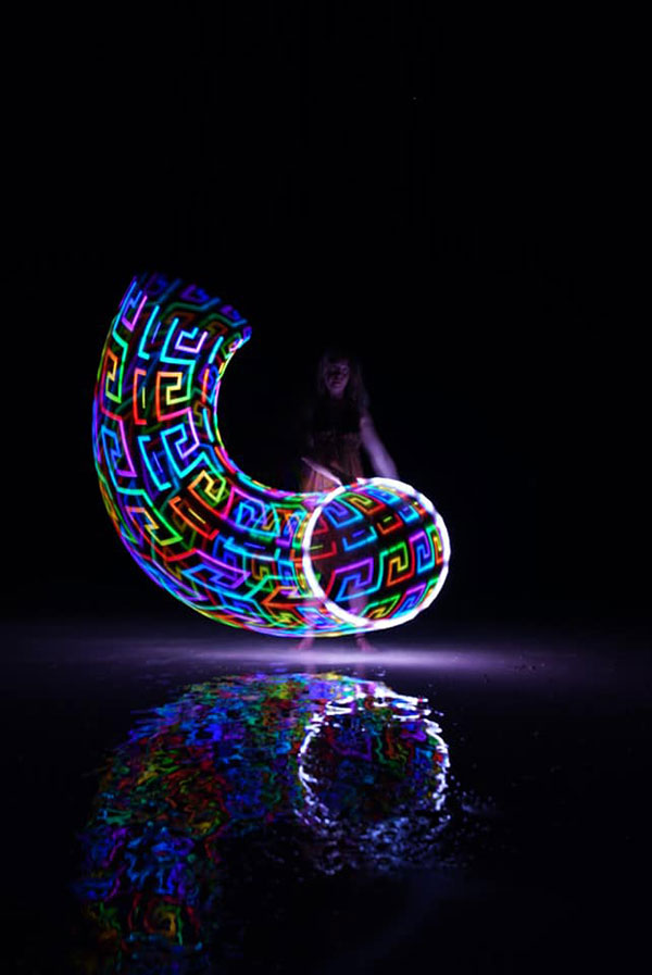 led hula hoop