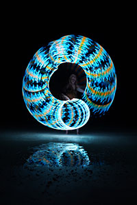 led hoop 8